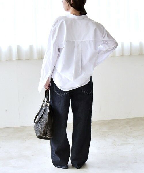 SHIPS / シップス シャツ・ブラウス | 《予約》quaranciel:〈洗濯機可能〉レギュラーカラー ヨーク ルーズ シャツ | 詳細2