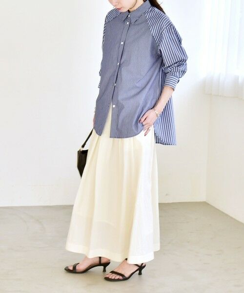 SHIPS / シップス シャツ・ブラウス | 《予約》quaranciel:〈洗濯機可能〉レギュラーカラー ヨーク ルーズ シャツ | 詳細26