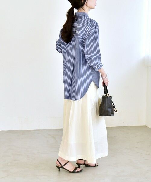 SHIPS / シップス シャツ・ブラウス | 《予約》quaranciel:〈洗濯機可能〉レギュラーカラー ヨーク ルーズ シャツ | 詳細27