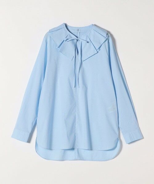 SHIPS / シップス シャツ・ブラウス | 《予約》quaranciel:〈洗濯機可能〉タックカラー 2way キーネック シャツ ブラウス | 詳細24