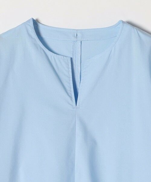 SHIPS / シップス シャツ・ブラウス | 《予約》quaranciel:〈洗濯機可能〉タックカラー 2way キーネック シャツ ブラウス | 詳細28