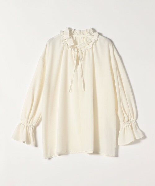 SHIPS / シップス シャツ・ブラウス | 《予約》quaranciel:〈洗濯機可能〉フリルカラー リボン ロングスリーブ ブラウス | 詳細8