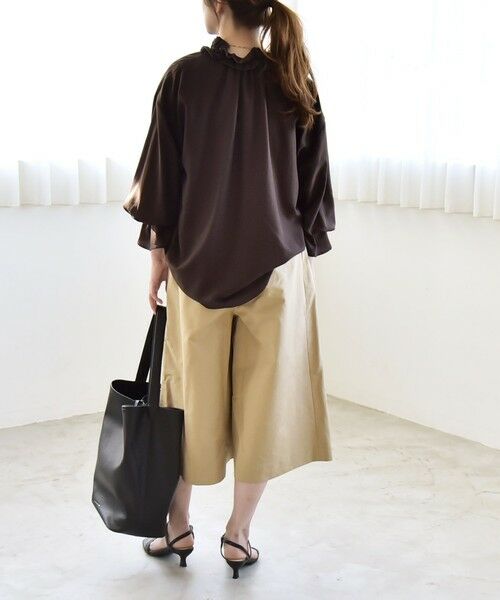 SHIPS / シップス シャツ・ブラウス | 《予約》quaranciel:〈洗濯機可能〉フリルカラー リボン ロングスリーブ ブラウス | 詳細19