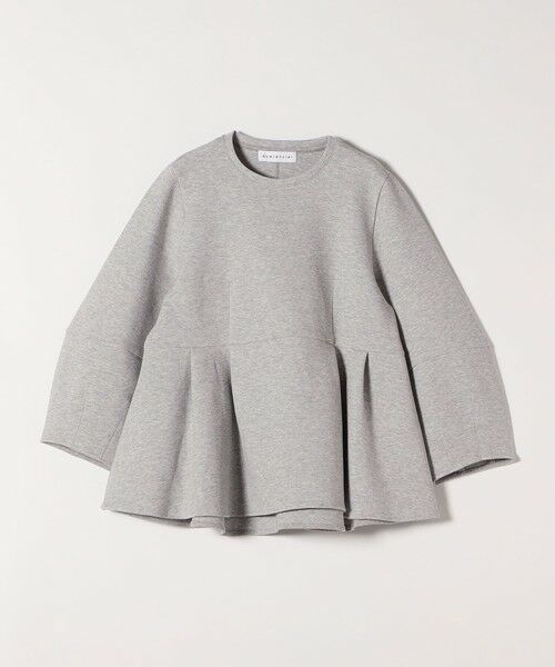 SHIPS / シップス スウェット | 《予約》quaranciel:〈洗濯機可能〉ポンチ ペプラム スウェット プルオーバー | 詳細8
