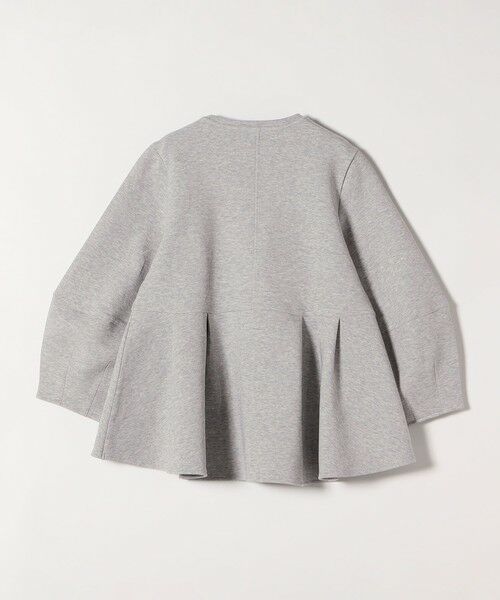 SHIPS / シップス スウェット | 《予約》quaranciel:〈洗濯機可能〉ポンチ ペプラム スウェット プルオーバー | 詳細9