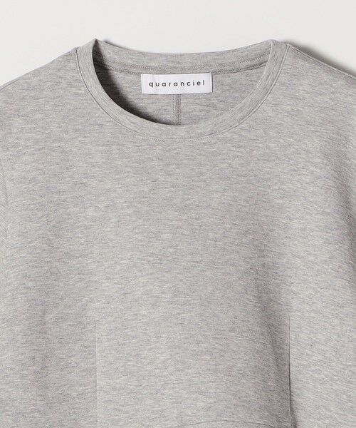 SHIPS / シップス スウェット | 《予約》quaranciel:〈洗濯機可能〉ポンチ ペプラム スウェット プルオーバー | 詳細10