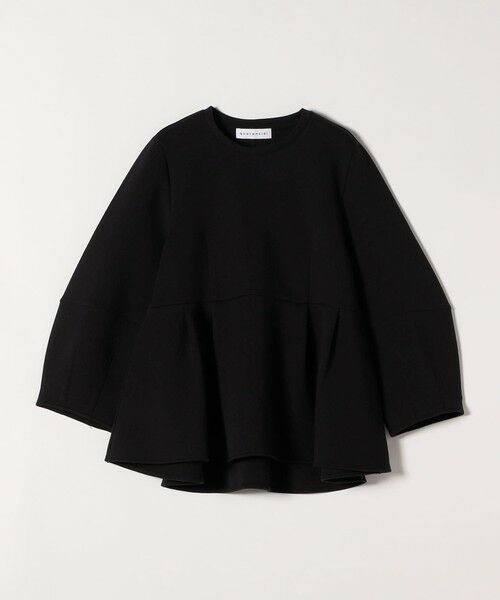 SHIPS / シップス スウェット | 《予約》quaranciel:〈洗濯機可能〉ポンチ ペプラム スウェット プルオーバー | 詳細22