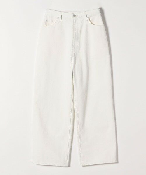 SHIPS / シップス デニムパンツ | 《予約》quaranciel:〈洗濯機可能〉ハイライズ ルーズ ワイド デニム パンツ | 詳細14