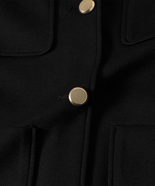 SHIPS / シップス ノーカラージャケット | quaranciel:〈手洗い可能〉ジャージー ゴールドボタン クルーネック ジャケット | 詳細29