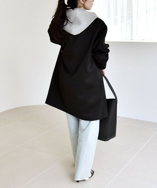 SHIPS / シップス テーラードジャケット | 《予約》quaranciel:〈手洗い可能〉ジャージー テーラード ジャケット コート | 詳細2