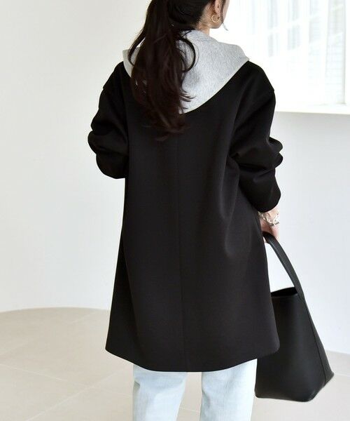 SHIPS / シップス テーラードジャケット | 《予約》quaranciel:〈手洗い可能〉ジャージー テーラード ジャケット コート | 詳細8