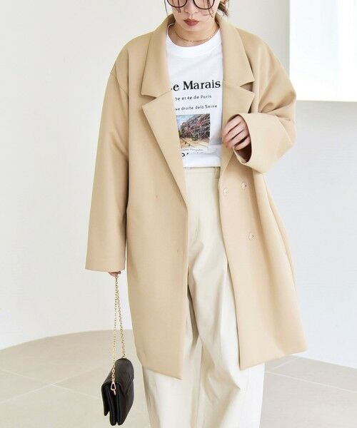 SHIPS / シップス テーラードジャケット | 《予約》quaranciel:〈手洗い可能〉ジャージー テーラード ジャケット コート | 詳細17