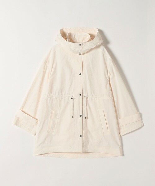 SHIPS / シップス その他アウター | 《予約》quaranciel:〈撥水加工/洗濯機可能〉ドロスト フーディー ブルゾン コート | 詳細9