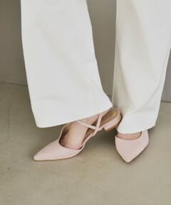 SHIPS / シップス パンプス | 《予約》quaranciel: ポインテッド スリングバック パンプス