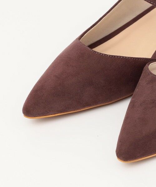 SHIPS / シップス パンプス | quaranciel: ポインテッド スリングバック フラット パンプス | 詳細10