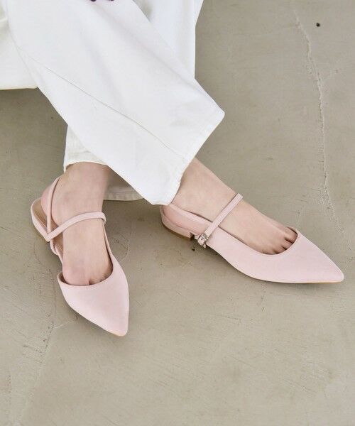 SHIPS / シップス パンプス | 《予約》quaranciel: ポインテッド スリングバック パンプス | 詳細7