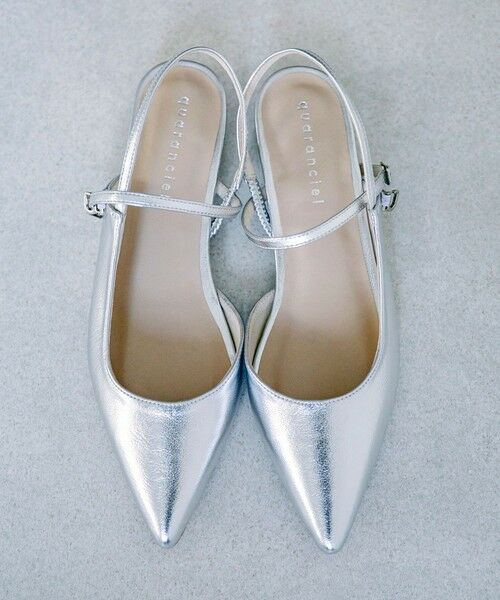 SHIPS / シップス パンプス | quaranciel: ポインテッド スリングバック フラット パンプス | 詳細22