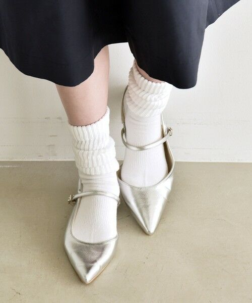 SHIPS / シップス パンプス | 《予約》quaranciel: ポインテッド スリングバック パンプス | 詳細8