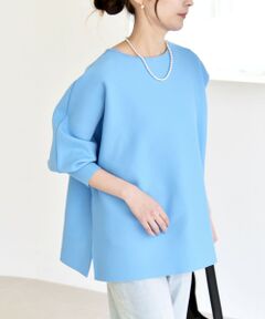 SHIPS / シップス ニット・セーター | 《予約》quaranciel:〈手洗い可能〉ボートネック ワイド ニット プルオーバー