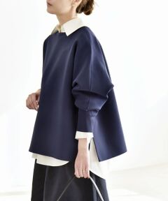 SHIPS / シップス ニット・セーター | 《予約》quaranciel:〈手洗い可能〉ボートネック ワイド ニット プルオーバー