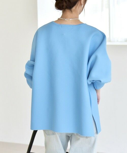 SHIPS / シップス ニット・セーター | 《予約》quaranciel:〈手洗い可能〉ボートネック ワイド ニット プルオーバー | 詳細6