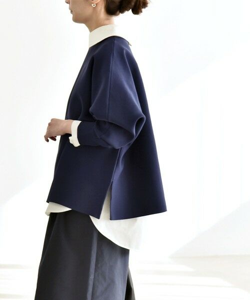 SHIPS / シップス ニット・セーター | 《予約》quaranciel:〈手洗い可能〉ボートネック ワイド ニット プルオーバー | 詳細17