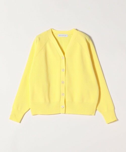 SHIPS / シップス カーディガン・ボレロ | 《予約》quaranciel:〈手洗い可能〉アゼ Vネック コンパクト ニット カーディガン | 詳細11
