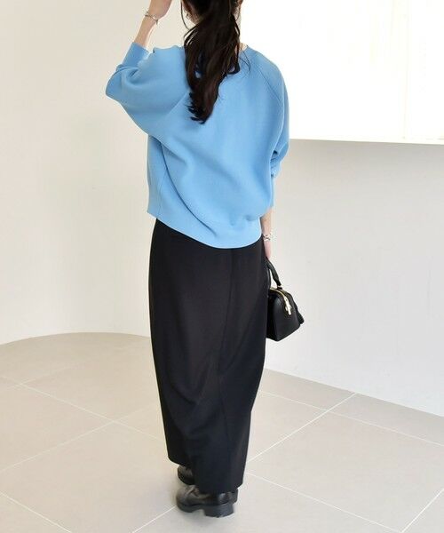 SHIPS / シップス カーディガン・ボレロ | 《予約》quaranciel:〈手洗い可能〉アゼ Vネック コンパクト ニット カーディガン | 詳細14