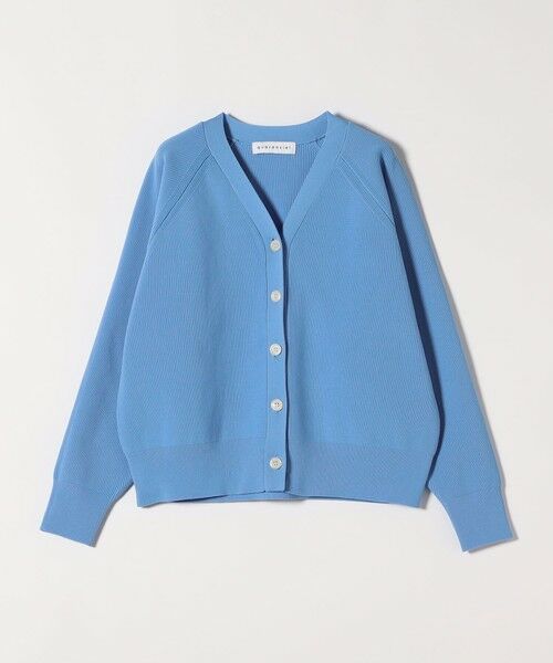 SHIPS / シップス カーディガン・ボレロ | 《予約》quaranciel:〈手洗い可能〉アゼ Vネック コンパクト ニット カーディガン | 詳細20