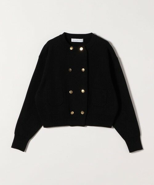 SHIPS / シップス カーディガン・ボレロ | 《予約》quaranciel:〈手洗い可能〉ノーカラー ダブル ボタン ジャケット カーディガン | 詳細8