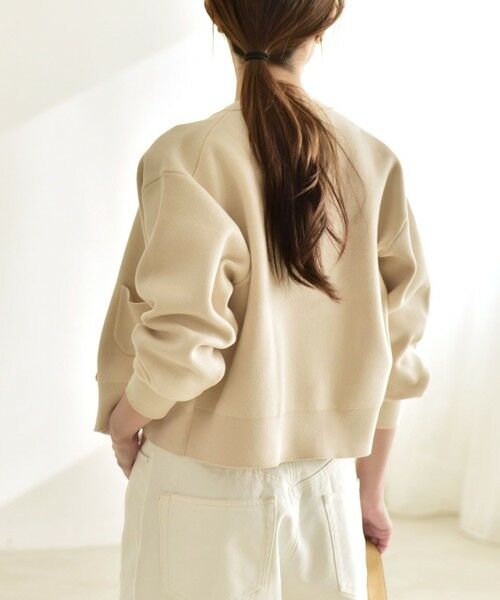 SHIPS / シップス カーディガン・ボレロ | 《予約》quaranciel:〈手洗い可能〉ノーカラー ダブル ボタン ジャケット カーディガン | 詳細16