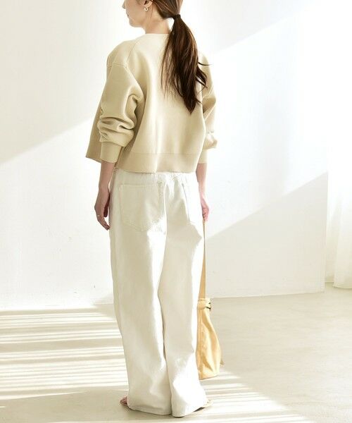 SHIPS / シップス カーディガン・ボレロ | 《予約》quaranciel:〈手洗い可能〉ノーカラー ダブル ボタン ジャケット カーディガン | 詳細11