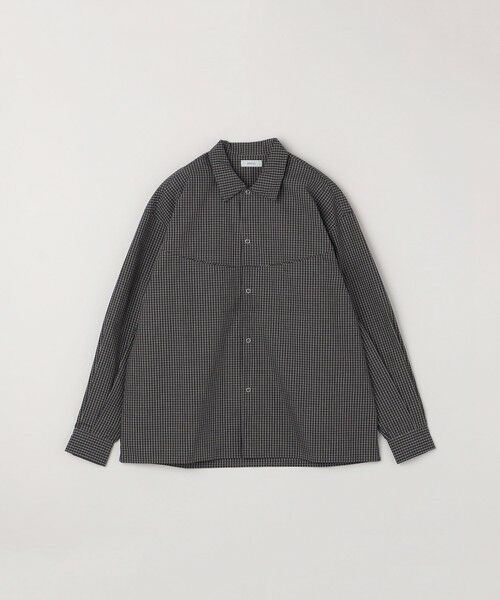 SHIPS / シップス シャツ・ブラウス | SHIPS any:〈洗濯機可能〉マイクロ チェック リング スナップボタン コーチ シャツ◆ | 詳細6