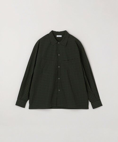 SHIPS / シップス シャツ・ブラウス | SHIPS any:〈洗濯機可能〉マイクロ チェック リング スナップボタン コーチ シャツ◆ | 詳細21