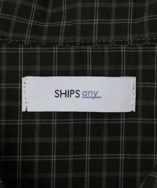 SHIPS / シップス シャツ・ブラウス | SHIPS any:〈洗濯機可能〉マイクロ チェック リング スナップボタン コーチ シャツ◆ | 詳細24