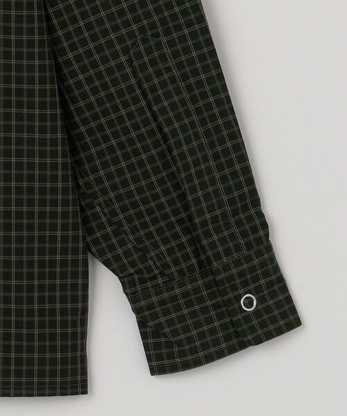 SHIPS / シップス シャツ・ブラウス | SHIPS any:〈洗濯機可能〉マイクロ チェック リング スナップボタン コーチ シャツ◆ | 詳細28