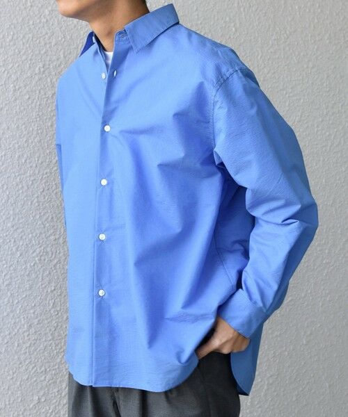 SHIPS / シップス シャツ・ブラウス | SHIPS any: JAPAN MADE ブルー ストライプ/ソリッド レギュラーカラー シャツ◆ | 詳細14