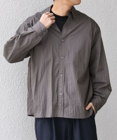 SHIPS / シップス シャツ・ブラウス | SHIPS any:〈洗濯機可能〉ワッシャーナイロン ライト シアー シャツ◆