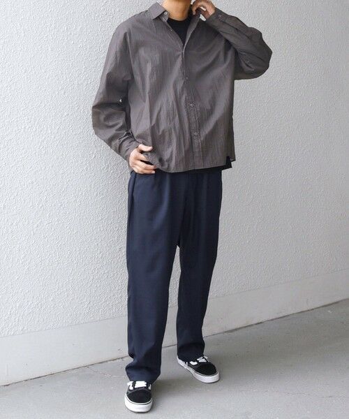 SHIPS / シップス シャツ・ブラウス | SHIPS any:〈洗濯機可能〉ワッシャーナイロン ライト シアー シャツ◆ | 詳細1