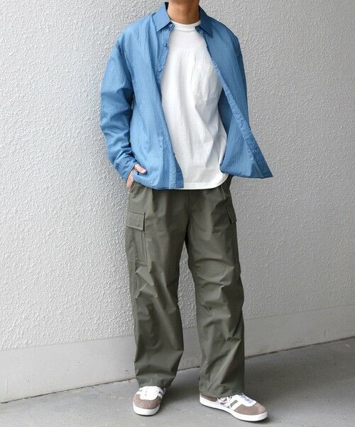 SHIPS / シップス シャツ・ブラウス | SHIPS any:〈洗濯機可能〉ワッシャーナイロン ライト シアー シャツ◆ | 詳細15