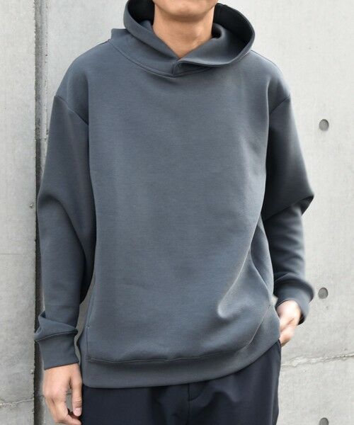 SHIPS / シップス パーカー | SHIPS any:〈洗濯機可能〉クリア ダンボール スナップ プルオーバー パーカー◆ | 詳細3