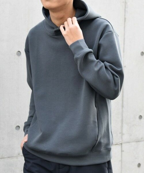 SHIPS / シップス パーカー | SHIPS any:〈洗濯機可能〉クリア ダンボール スナップ プルオーバー パーカー◆ | 詳細4