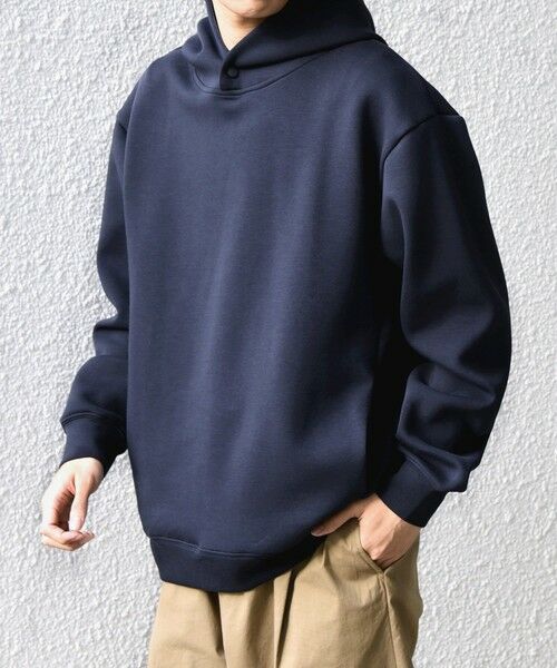 SHIPS / シップス パーカー | SHIPS any:〈洗濯機可能〉クリア ダンボール スナップ プルオーバー パーカー◆ | 詳細23