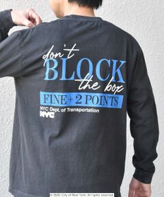 SHIPS / シップス Tシャツ | GOOD ROCK SPEED: NYC グラフィック プリント Tシャツ(ロンT)◆