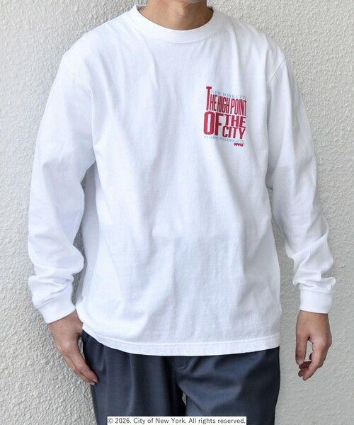 SHIPS / シップス Tシャツ | GOOD ROCK SPEED: NYC グラフィック プリント Tシャツ(ロンT)◆ | 詳細3