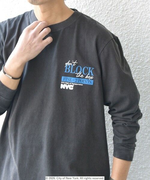 SHIPS / シップス Tシャツ | GOOD ROCK SPEED: NYC グラフィック プリント Tシャツ(ロンT)◆ | 詳細12