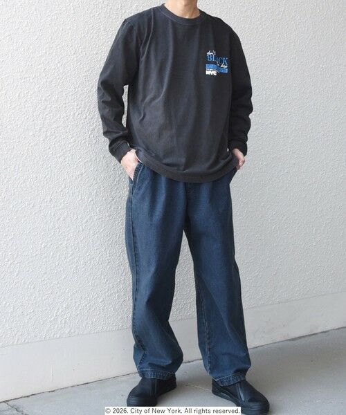 SHIPS / シップス Tシャツ | GOOD ROCK SPEED: NYC グラフィック プリント Tシャツ(ロンT)◆ | 詳細7