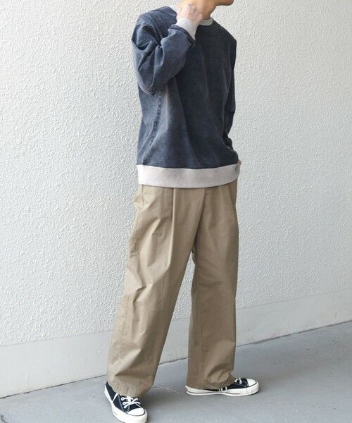 SHIPS / シップス Tシャツ | 【SHIPS any別注】ONEITA: ケミカルウォッシュ リラックス リンガー Tシャツ(ロンT)◆ | 詳細7