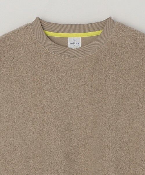 SHIPS / シップス スウェット | SHIPS any:〈洗濯機可能〉ボア フリース レイヤード ネック プルオーバー◆ | 詳細8