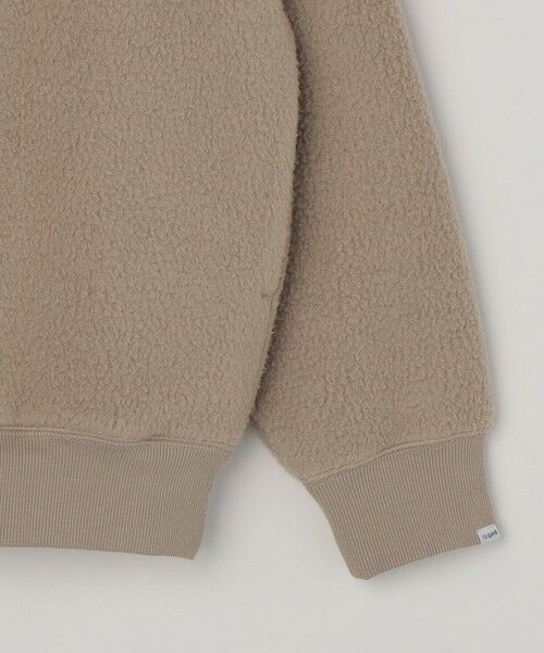 SHIPS / シップス スウェット | SHIPS any:〈洗濯機可能〉ボア フリース レイヤード ネック プルオーバー◆ | 詳細9